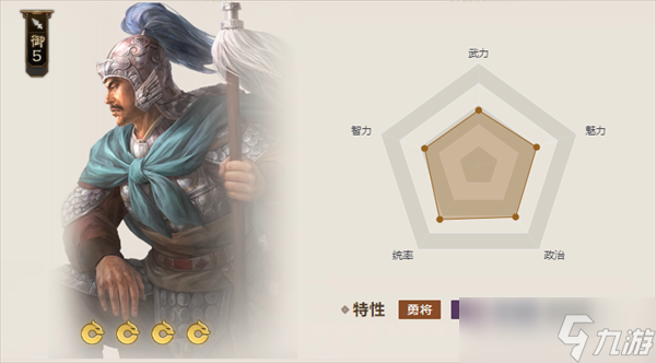 三国志战棋版张翼的属性和战法是什么