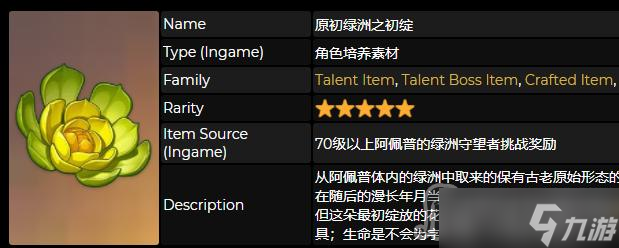 《原神》原初绿洲之初绽获得攻略