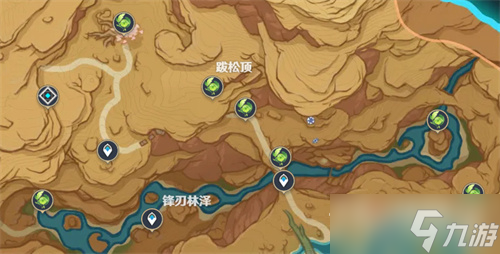 《原神》荒石苍漠浮罗囿草神瞳位置大全