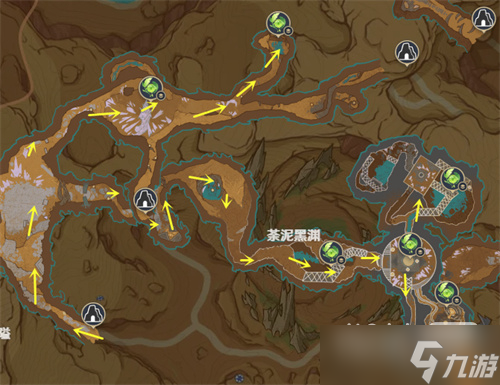 《原神》荒石苍漠浮罗囿草神瞳位置大全一览