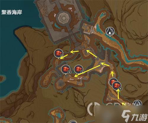 《原神》万象石位置分布图