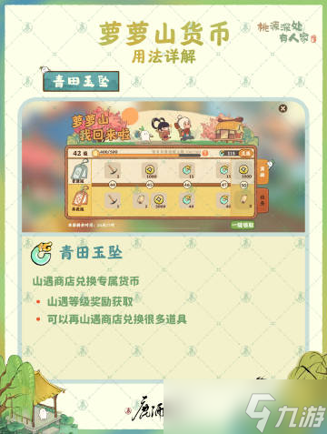 桃源深处有人家货币有哪些 桃源深处有人家游戏货币一览