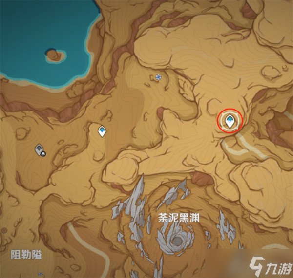 原神荒石苍漠地下锚点怎么开
