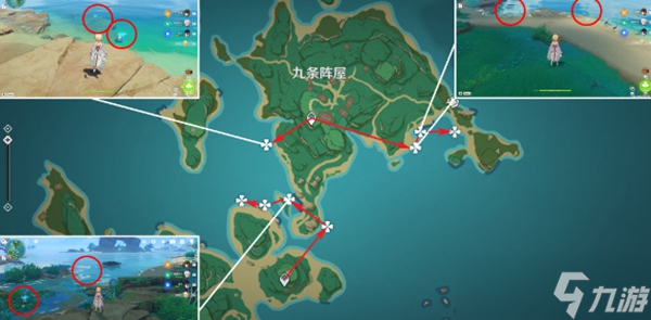 原神海灵芝分布图