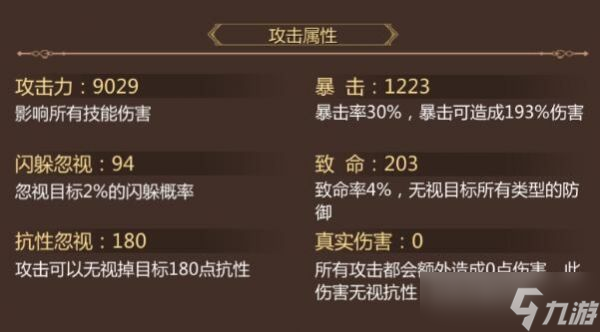 蜀门手游角色属性都有什么用处 蜀门手游角色属性介绍