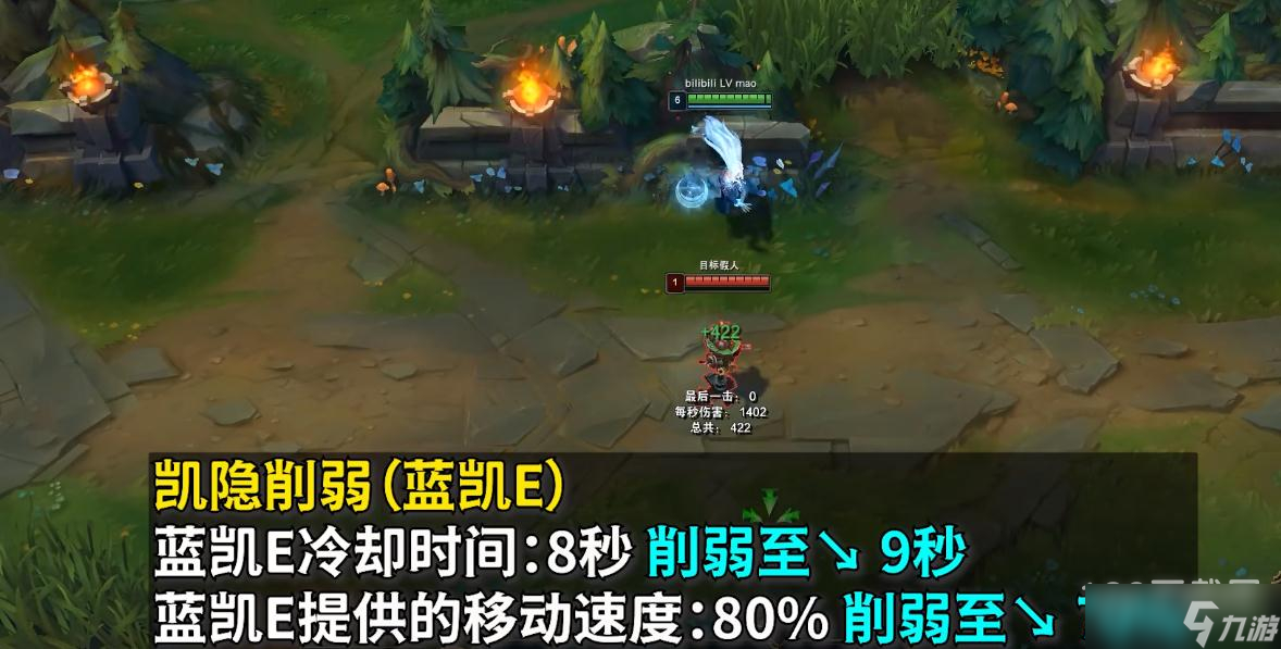 英雄联盟PBE13.8版本凯隐削弱详情