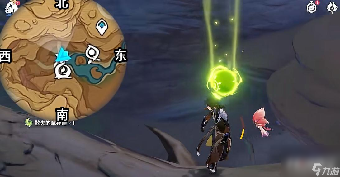 《原神》锋刃林泽草神瞳位置一览