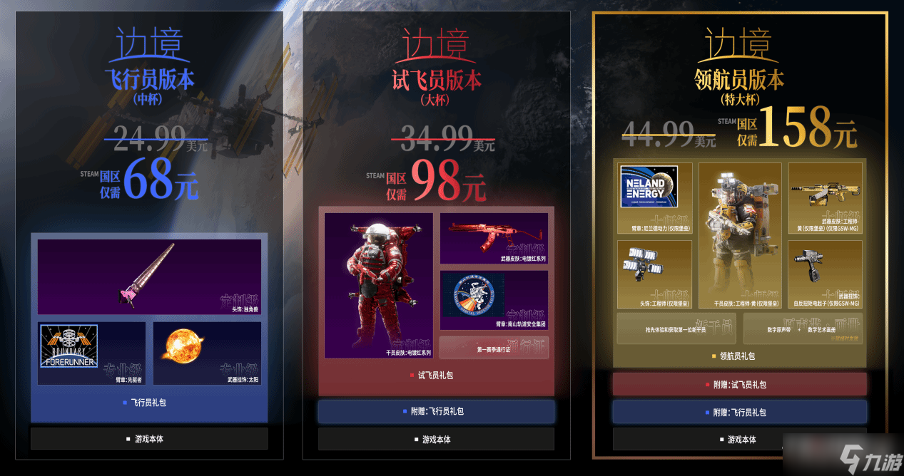 《边境》数字豪华版奖励一览