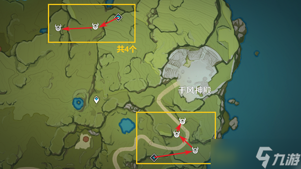 原神射手丘丘人位置在哪