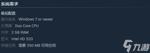 雨中冒险回归电脑配置推荐
