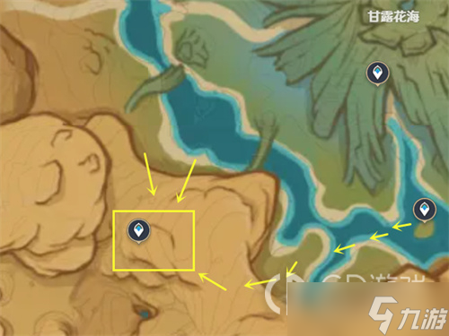 原神甘露池位置详情