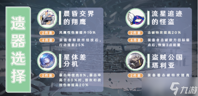 崩坏星穹铁道丹恒遗器怎么选丹恒遗器选择推荐