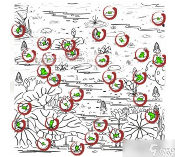 漢字找茬王找青蛙2攻略
