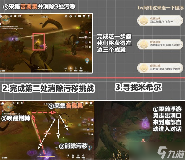 原神当红帕化作飞鸟成就怎么触发