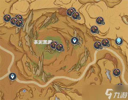 原神悼灵花位置分布图