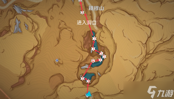 原神悼灵花位置大全 悼灵花采集路线图