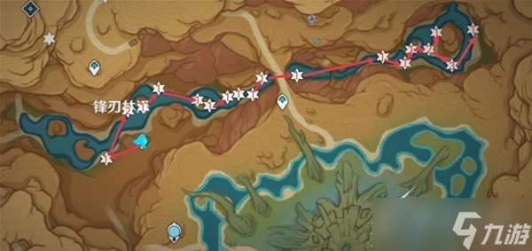 原神3.6版本悼灵花采集路线分享