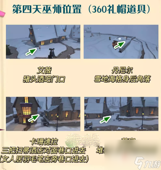 《哈利波特魔法觉醒》整蛊捉迷藏位置大全攻略