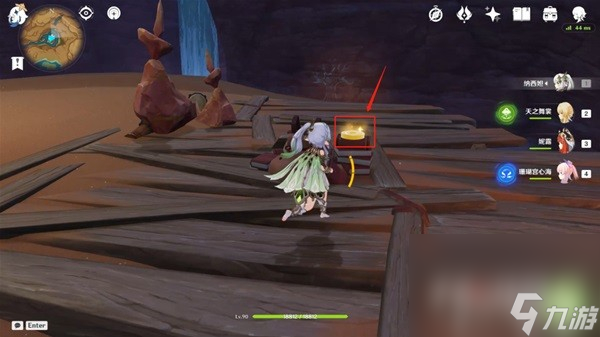 《原神》荒石苍漠旋曜玉帛位置一览