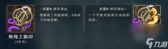《原神》3.4夜兰圣遗物选择推荐