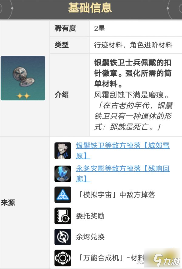 崩坏星穹铁道艾丝妲晋阶材料大全 艾丝妲突破材料大全