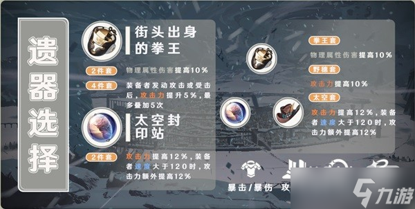 《崩坏星穹铁道》开拓者装备队伍搭配推荐一览