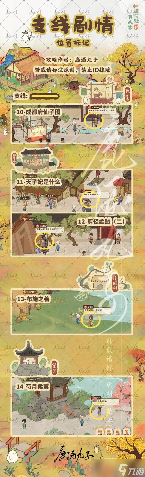 桃源深处有人家结梦支线全攻略