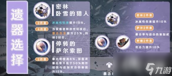 崩坏星穹铁道黑塔用什么遗器