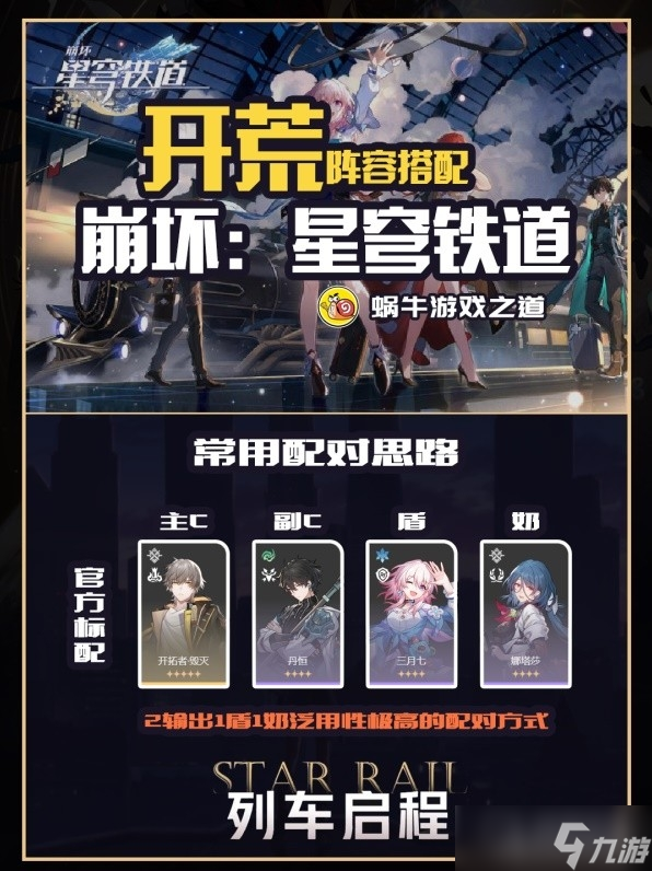 《崩坏星穹铁道》前期单金阵容搭配攻略