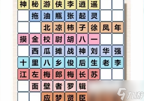 《進擊的漢字》找出所有男主角的方法