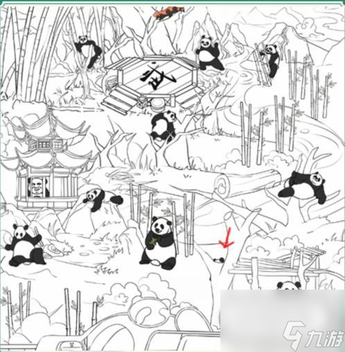 《疯狂梗传》找熊猫找出十二个熊猫通关方法