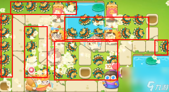 《保卫萝卜4》夏日垂钓第6关通关流程