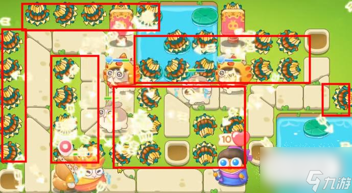 保卫萝卜4夏日垂钓第6关怎么通关