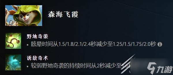 Dota27.33版本森海飛霞改動詳情