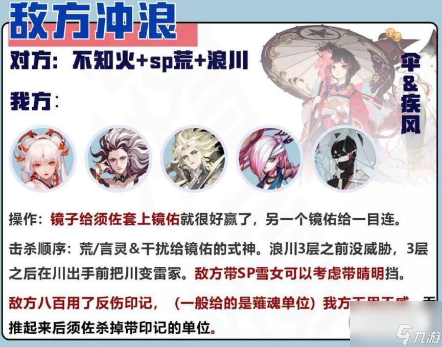 《阴阳师》小赛季斗技中速阵容方法