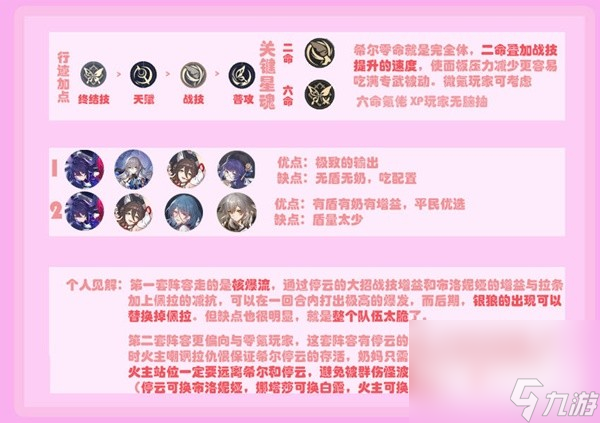 《崩坏星穹铁道》希儿武器选择与配队攻略