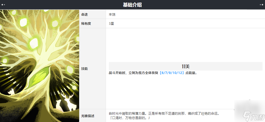 崩坏星穹铁道嘉果光锥介绍 嘉果80级属性图鉴