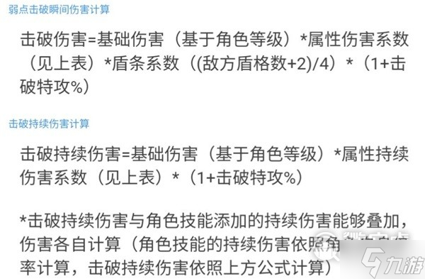 崩坏星穹铁道弱点击破机制分享