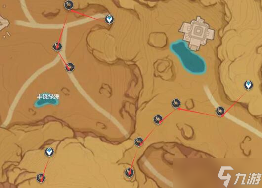 原神圣金虫采集路线图片大全 原神圣金虫分布图最新汇总