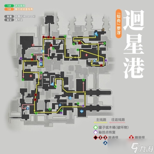 《崩坏星穹铁道》仙舟罗浮刷怪线路分享