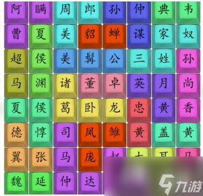 《汉字找茬王》找出三国人物通关攻略