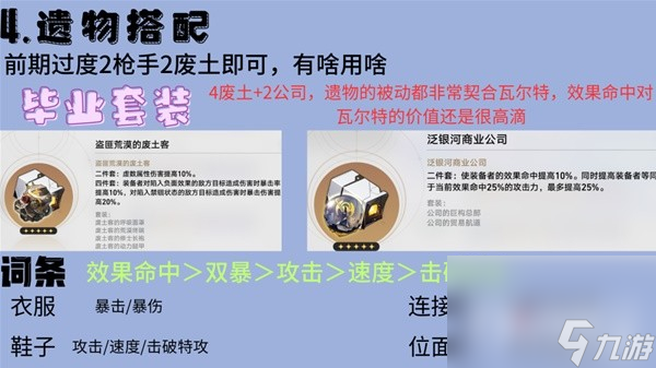 《崩坏星穹铁道》瓦尔特全面培养指南