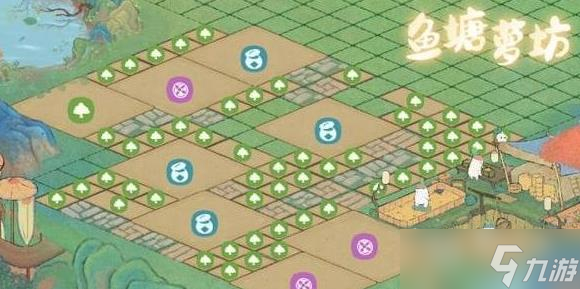 桃源深处有人家鱼塘罗坊布局怎么做