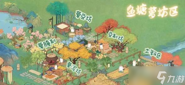 《桃源深处有人家》鱼塘罗坊布局攻略