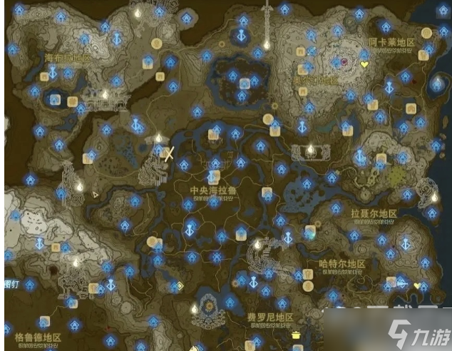 塞尔达传说王国之泪地图大小一览