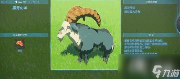 《塞尔达传说王国之泪》动物栖息地大全 全动物图鉴一览