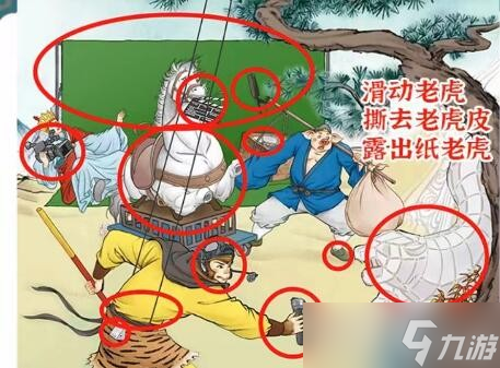 《进击的汉字》悟空打虎找出12处不和谐通关攻略