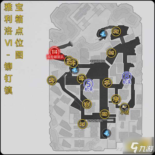 崩坏星穹铁道雅利洛Ⅵ全部宝箱收集 雅利洛Ⅵ全部宝箱位置汇总
