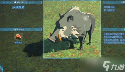 《塞尔达传说王国之泪》动物掉落材料一览