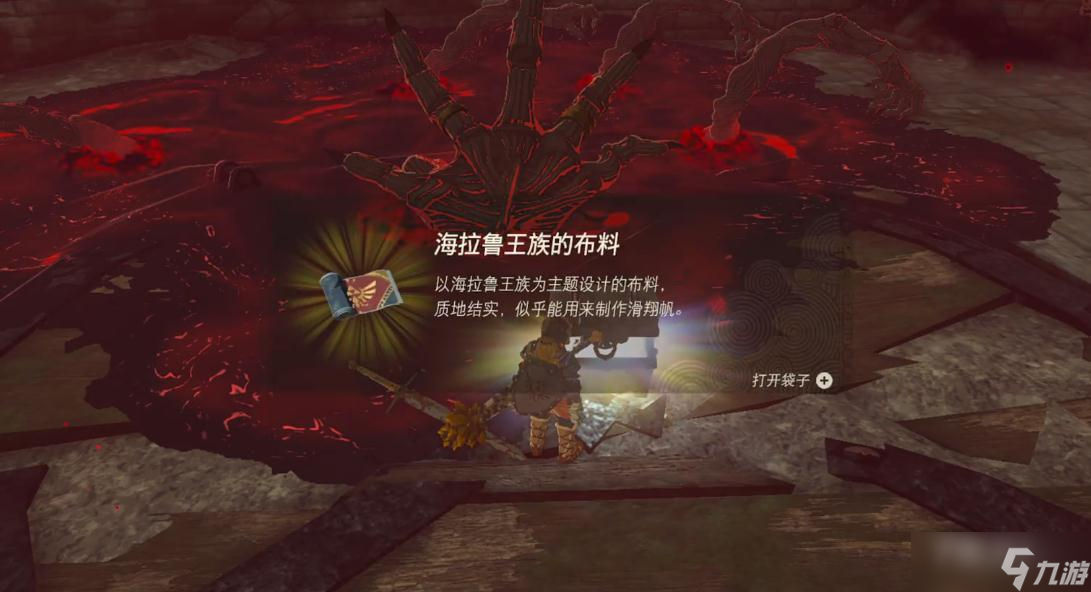 《塞尔达传说：王国之泪》海拉鲁王族的布料获得方法